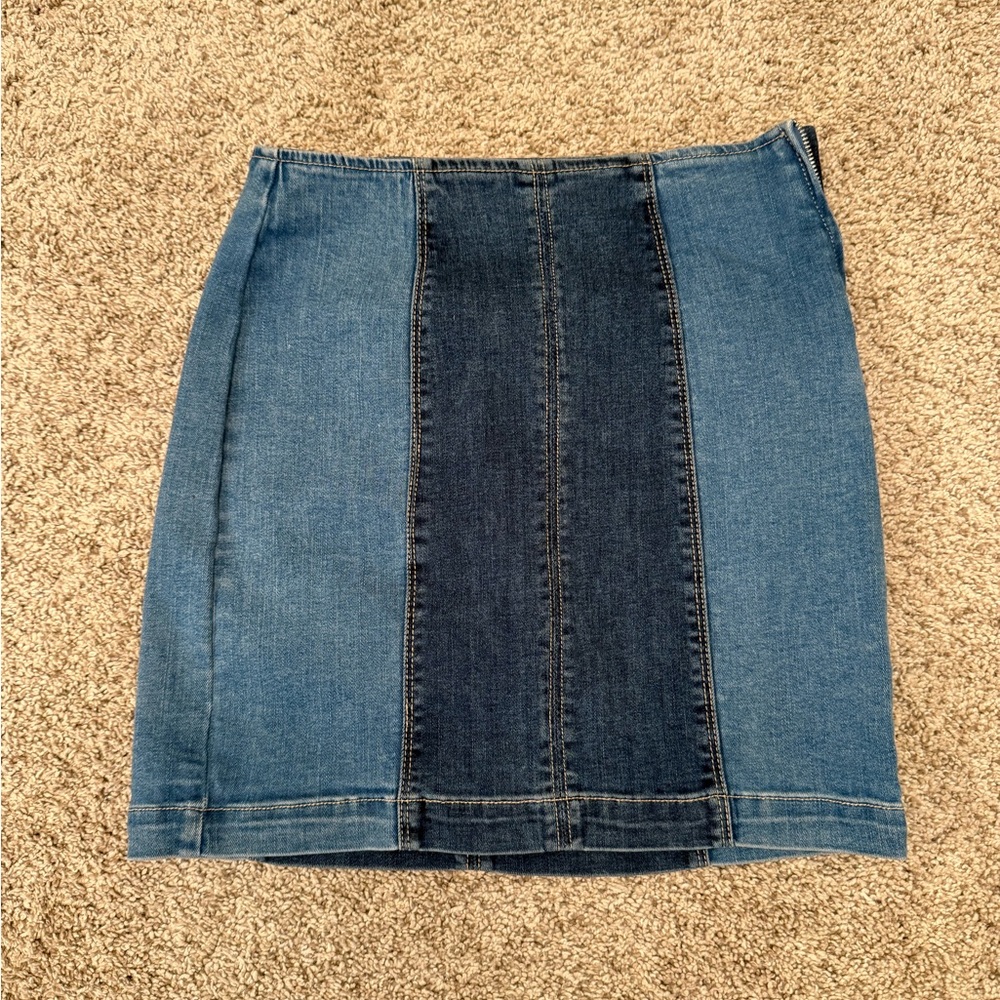 PacSun Blue Mini Pencil Skirt Casual